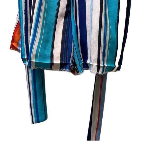 Jennifer Lopez Striped Short Jumpsuit, Size 2, Pre-owned - Picture 5 of 5